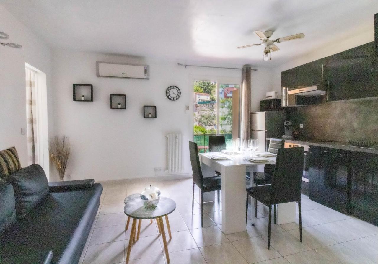 Appartement Les Mimosas à Roquebrune-Cap-Martin Extérieur photo